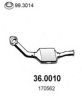 ASSO 36.0010 Catalytic Converter